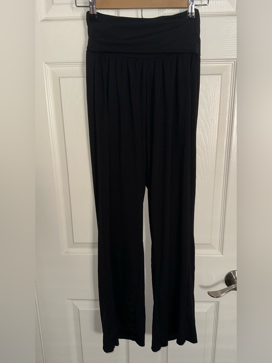 Ododos Pants - Women's Black Wide-Leg Pull-On Jumpsuit Pants